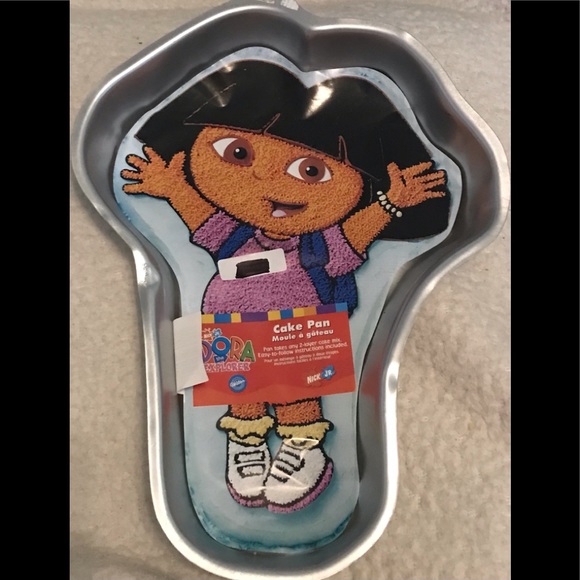 Wilton Dora the Explorer Cake Pan - New with Package Insert - Picture 1 of 4